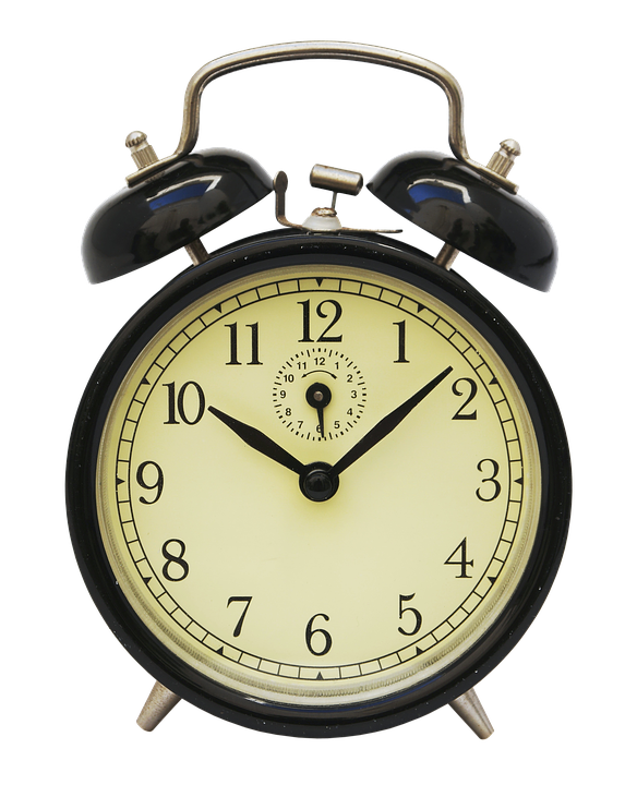 Vintage Alarm Clock PNG image