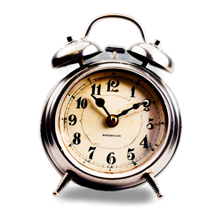 Vintage Alarm Clock Png 86 PNG image