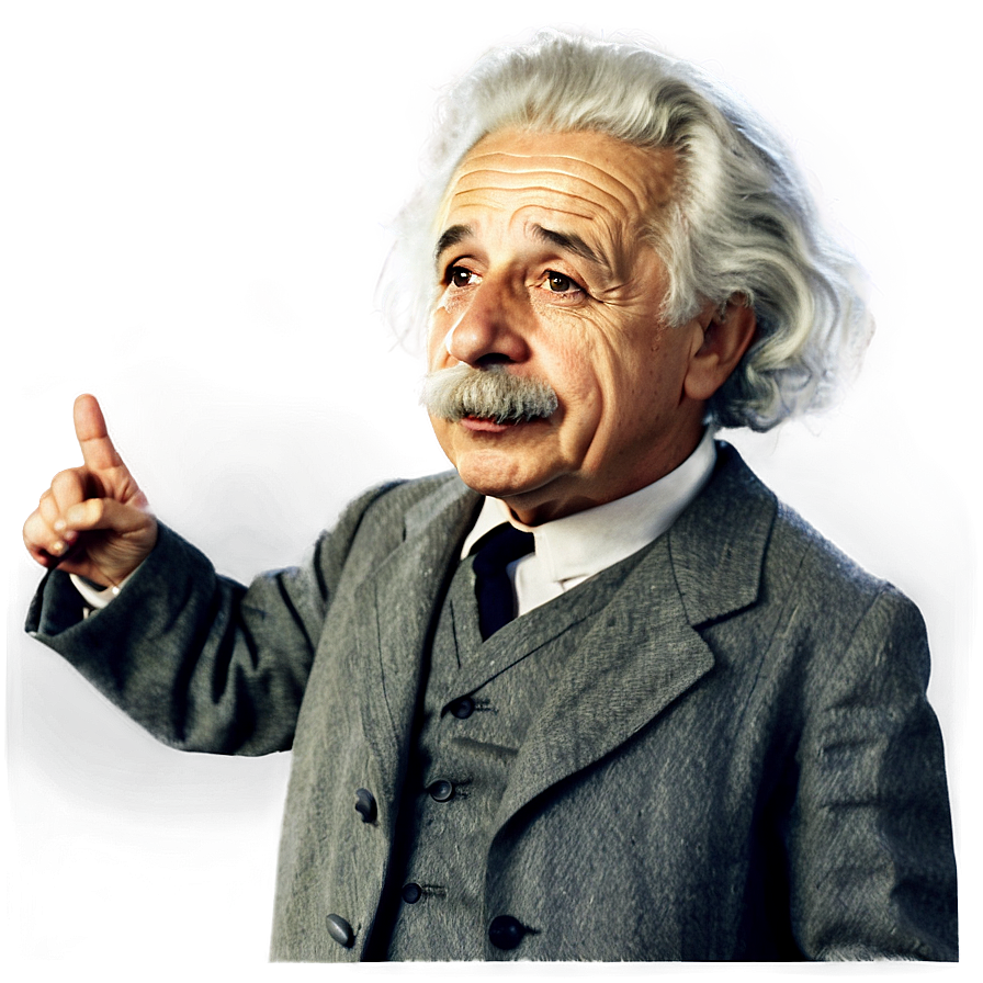 Vintage Albert Einstein Photo Png Fsd PNG image