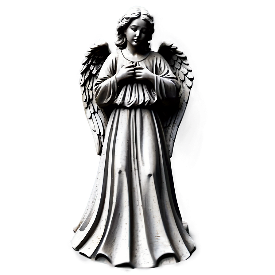 Vintage Angel Carving Png 06202024 PNG image