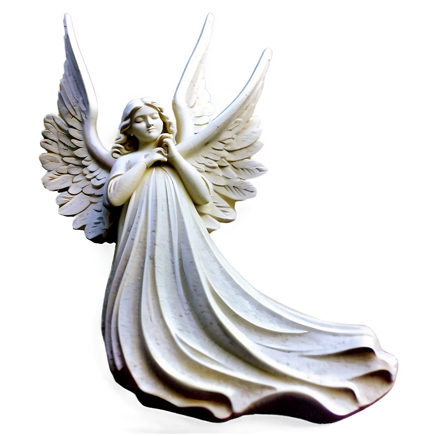 Vintage Angel Carving Png 06202024 PNG image