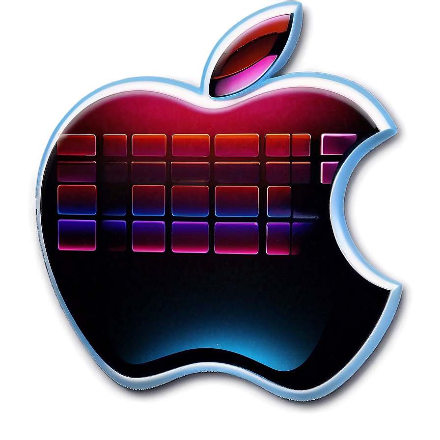 Vintage Apple Music Logo Png Fjj PNG image