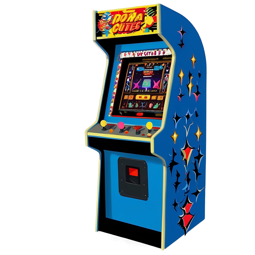 Vintage Arcade Machines Png Tbs PNG image