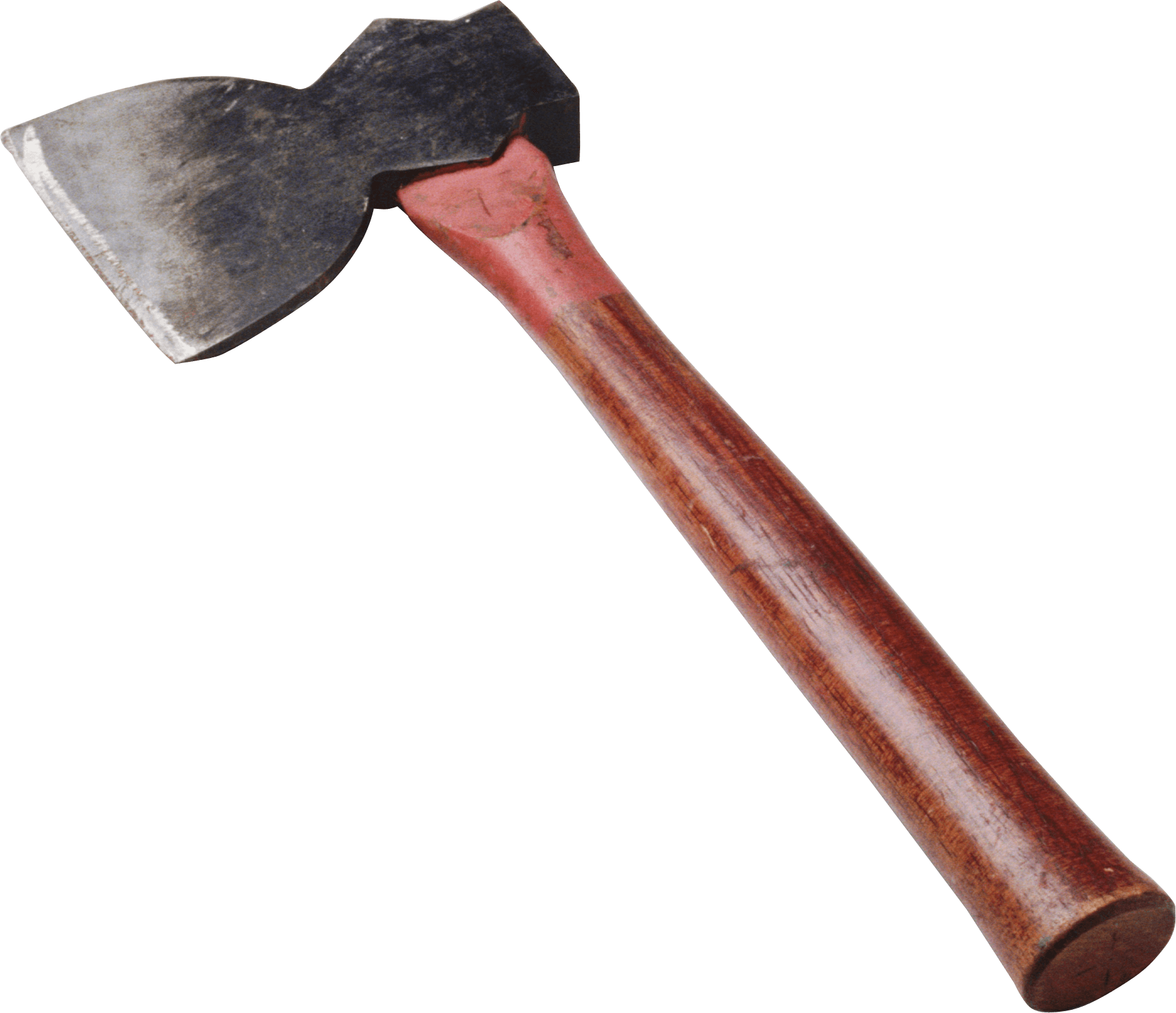 Vintage Axewith Wooden Handle PNG image