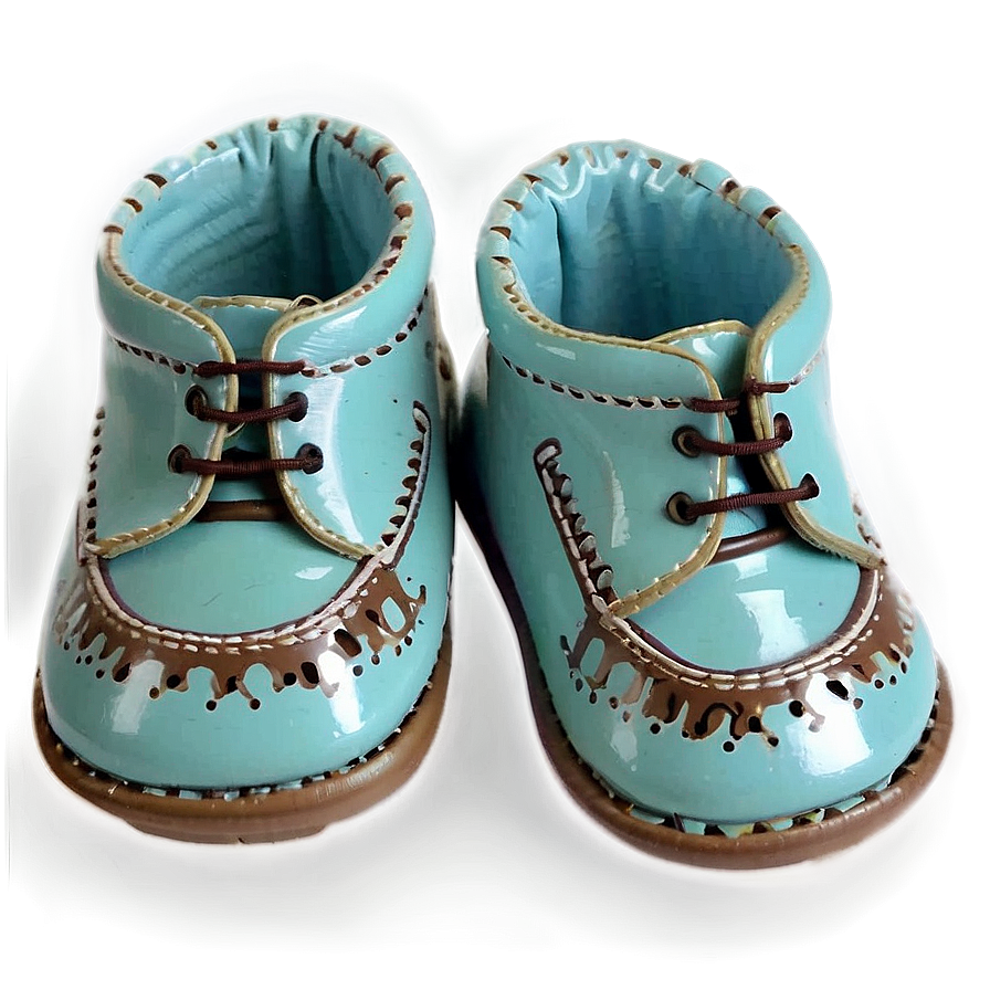 Vintage Baby Shoes Png Oma PNG image