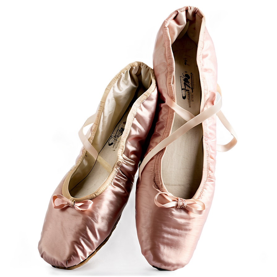 Vintage Ballet Shoes Png Mkt PNG image