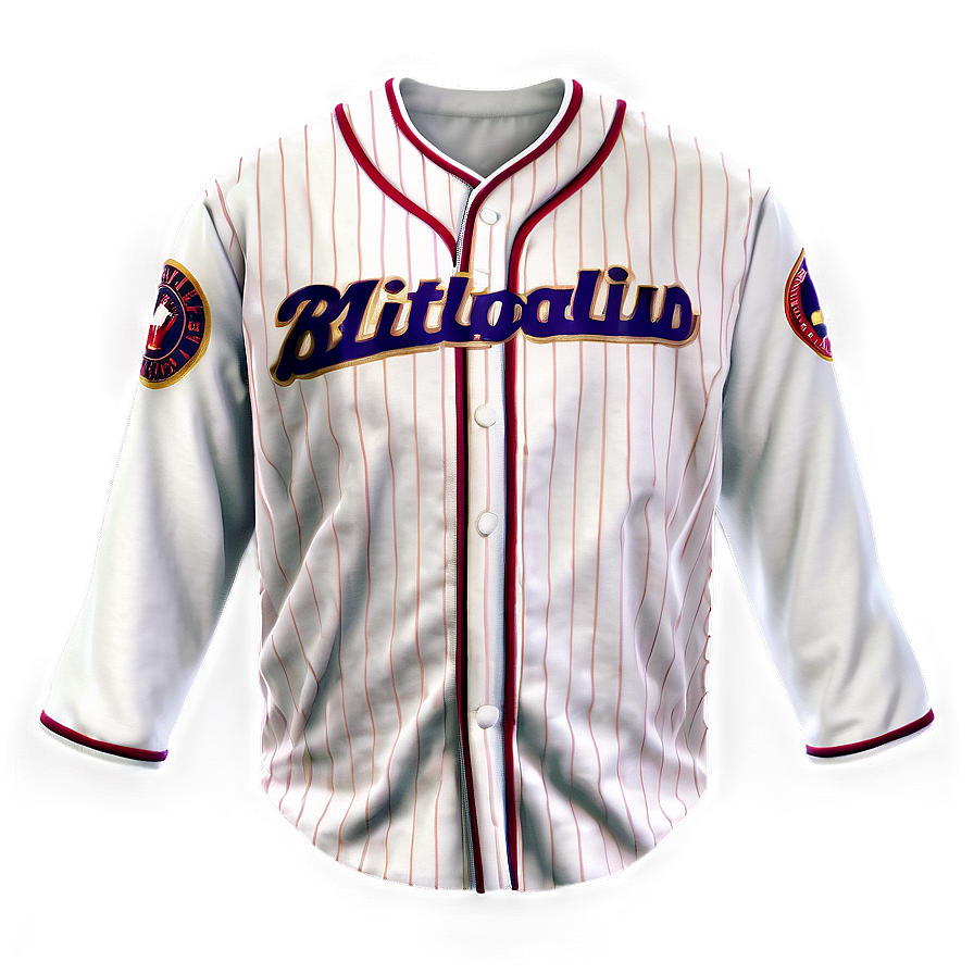 Vintage Baseball Jersey Png 06282024 PNG image