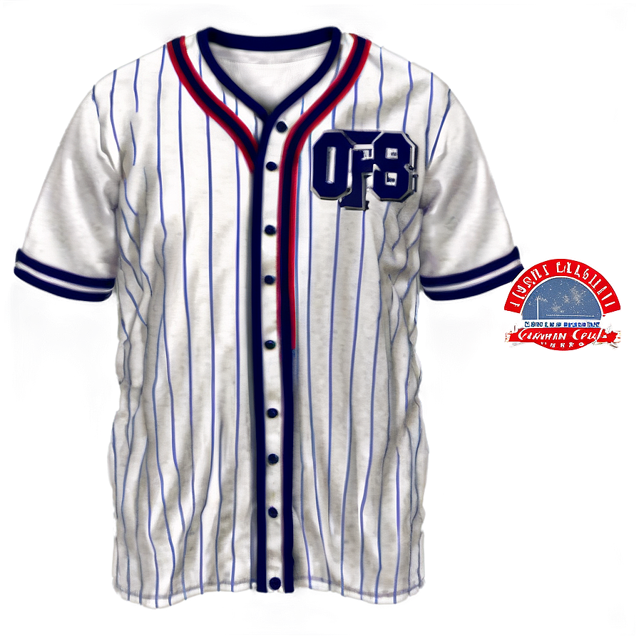 Vintage Baseball Jersey Png Jgp68 PNG image