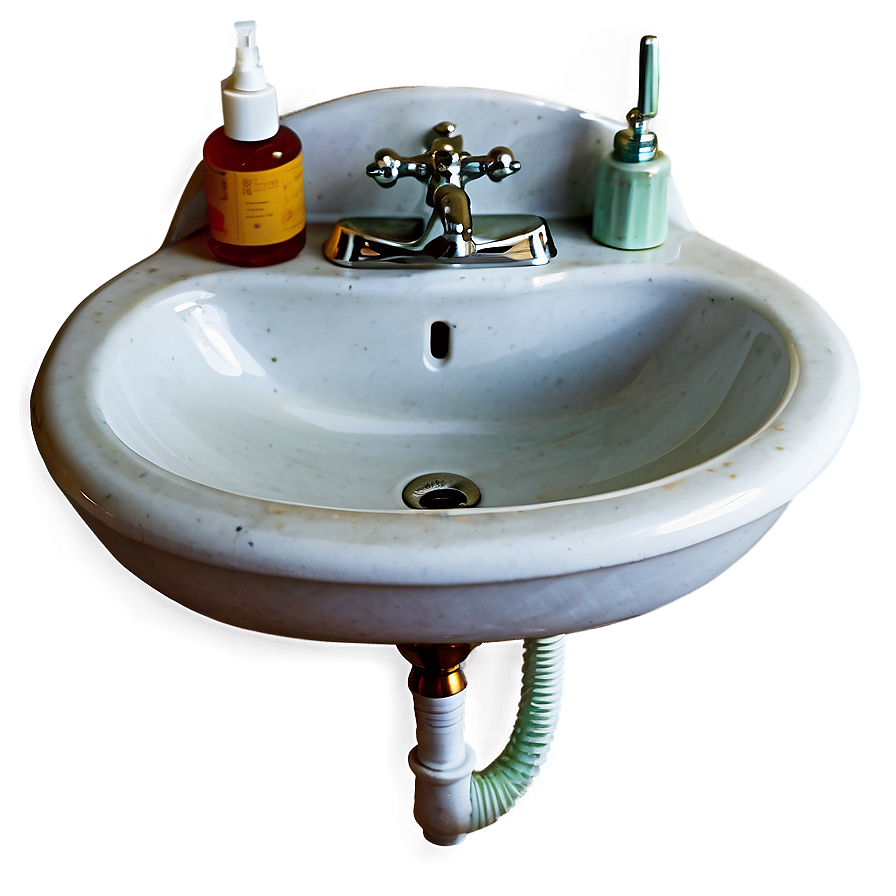 Vintage Bathroom Sink Png Dpj PNG image