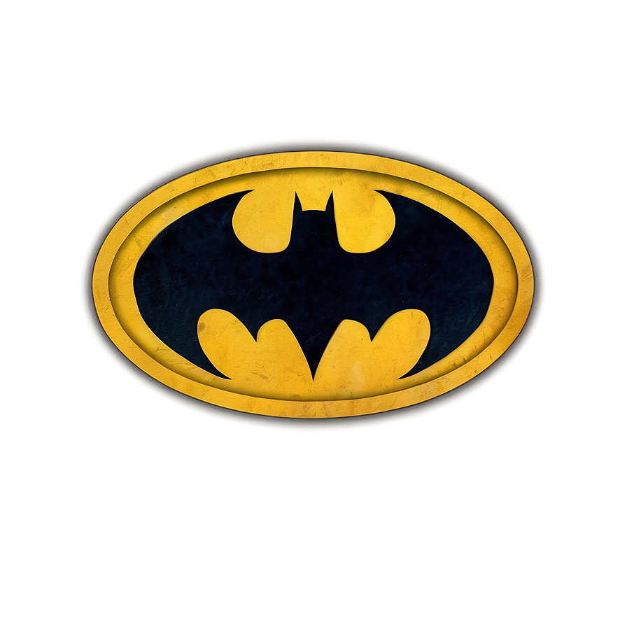 Vintage Batman Logo Art Png Vbk PNG image