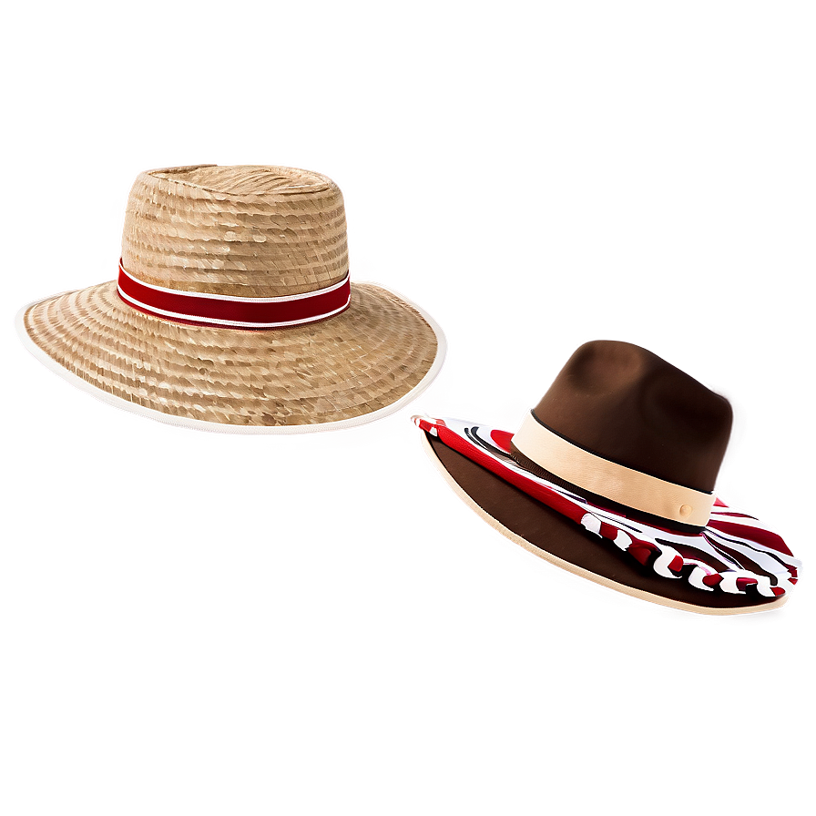 Vintage Beach Hat Png Crg23 PNG image