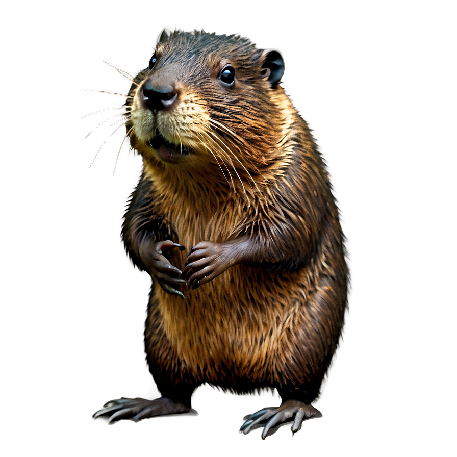 Vintage Beaver Drawing Png Rxi92 PNG image