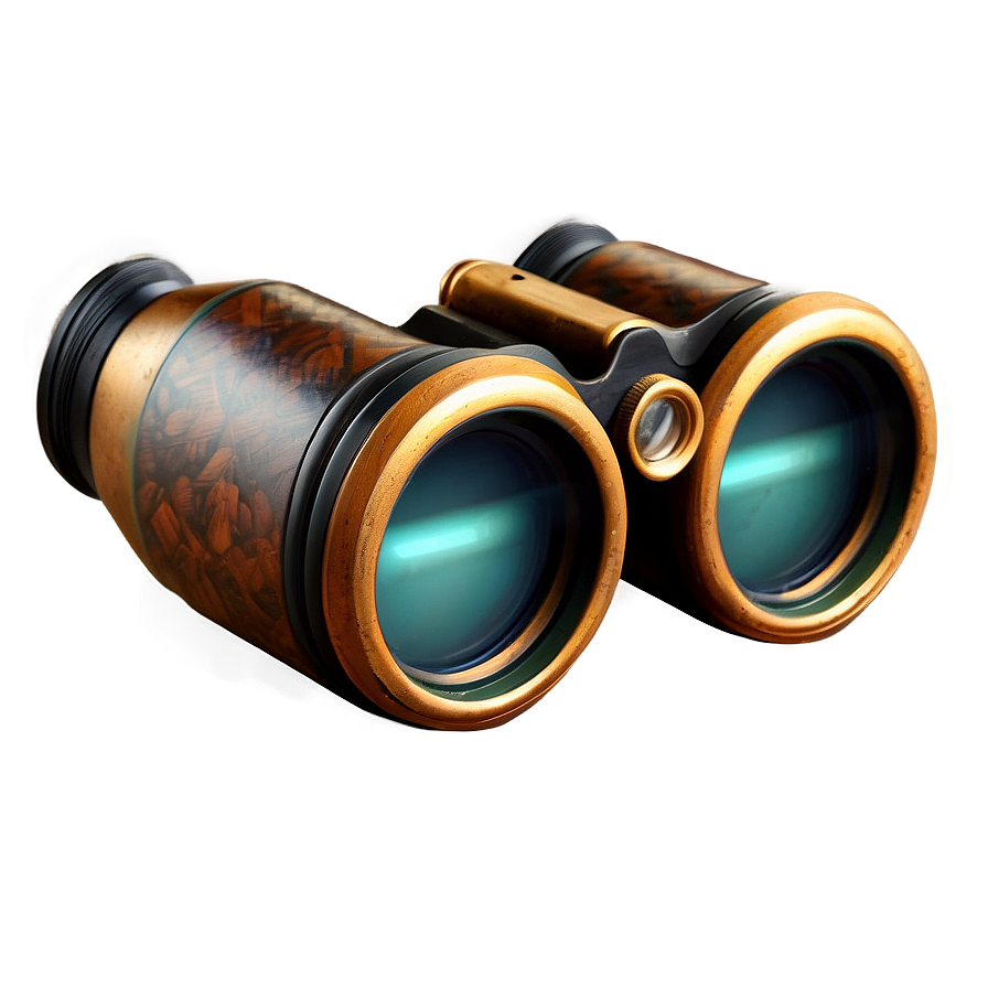 Vintage Binocular Design Png Amp PNG image