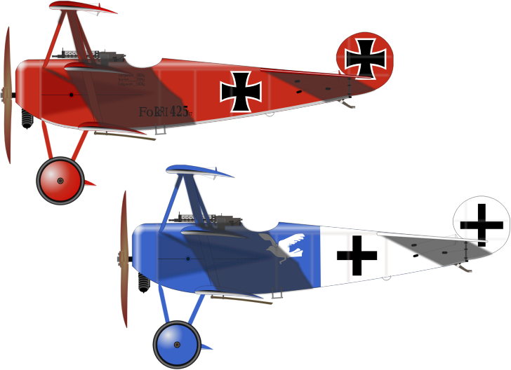 Vintage_ Biplanes_ Illustration PNG image