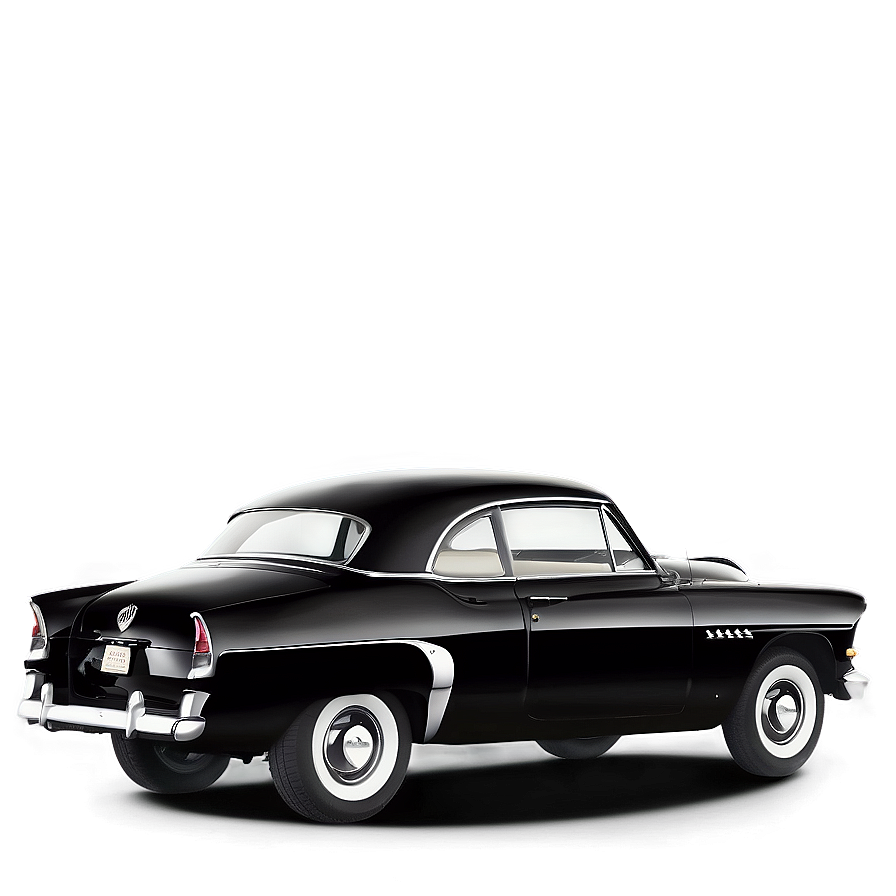 Vintage Black Car Png Ldx PNG image