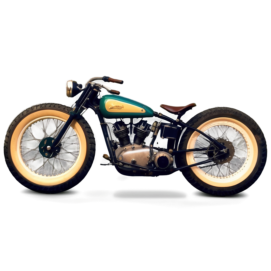 Vintage Bobber Style Png 06252024 PNG image