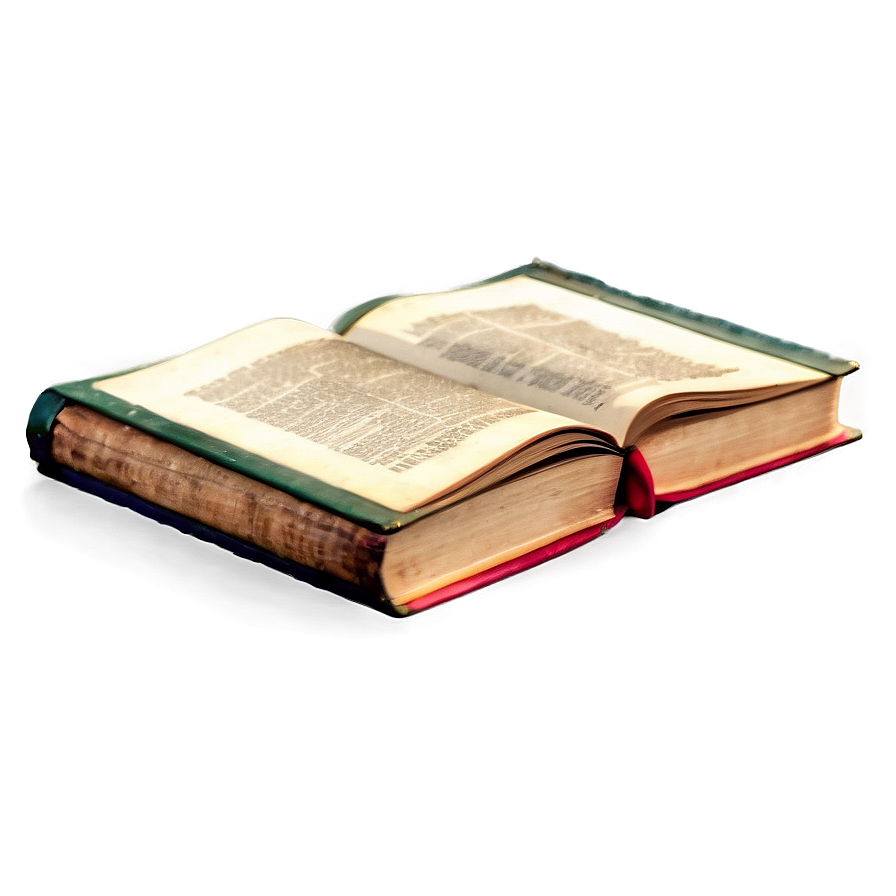 Vintage Book Transparent Png Dlc15 PNG image