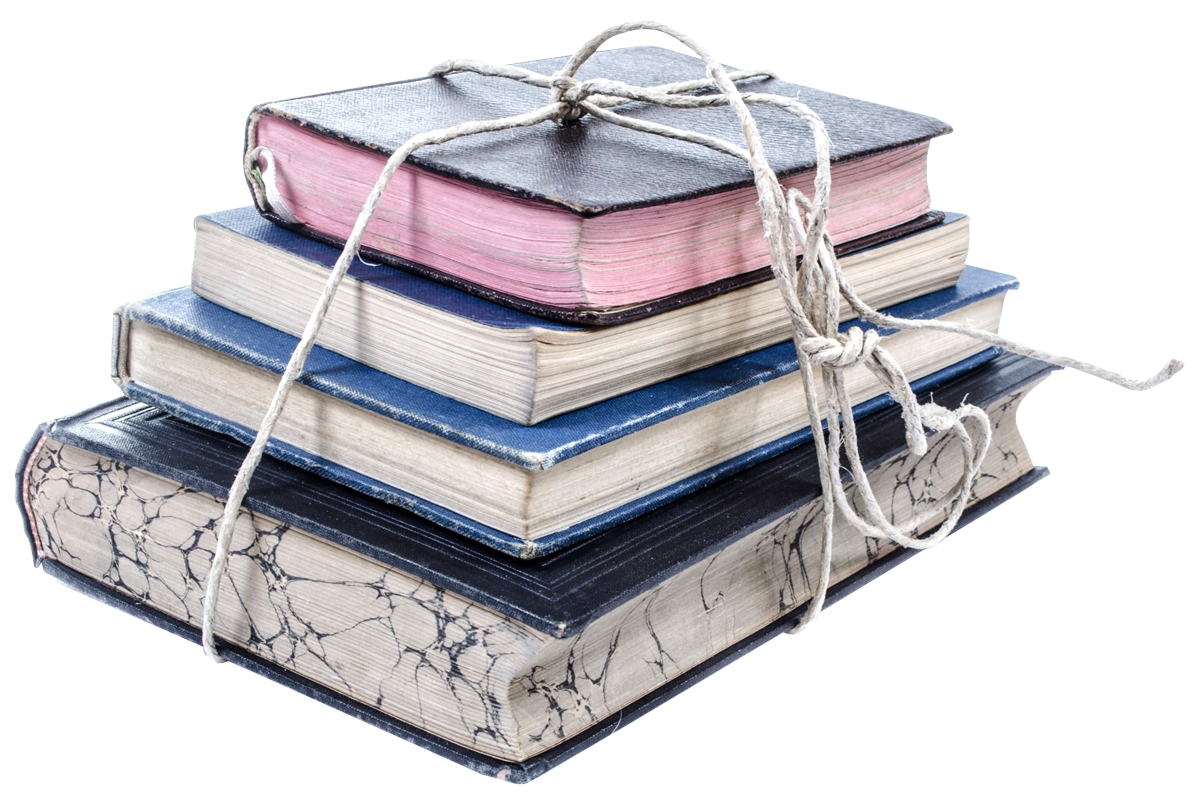 Vintage Books Boundwith String PNG image