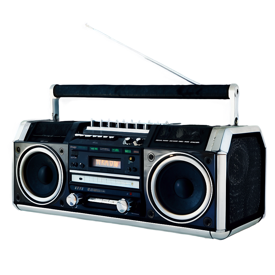 Vintage Boombox Png Ier PNG image