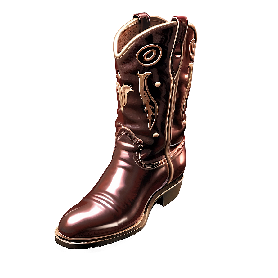 Vintage Boot Design Png 56 PNG image