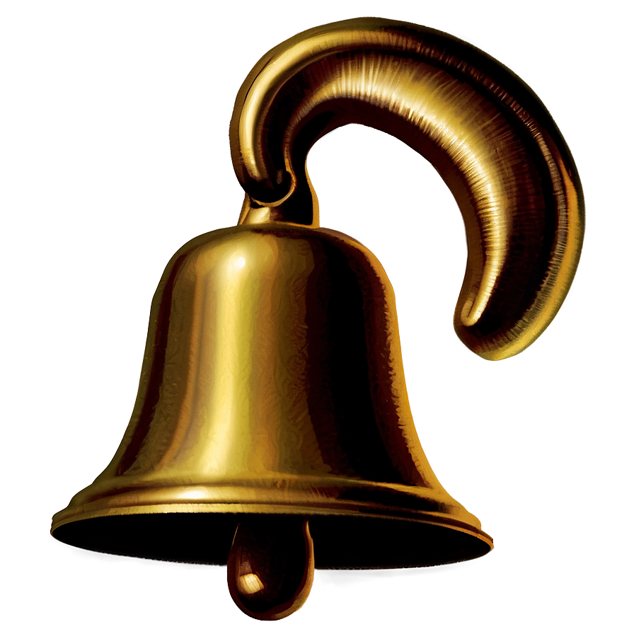 Vintage Brass Bell Png Ufh21 PNG image