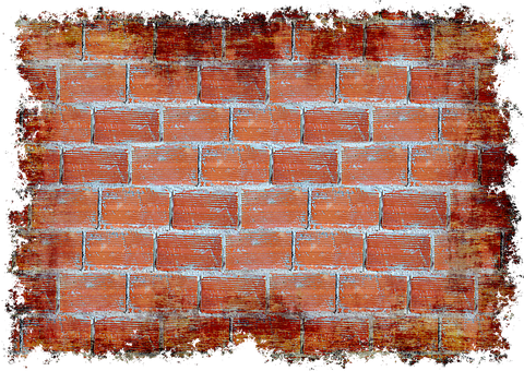 Vintage Brick Wall Texture PNG image