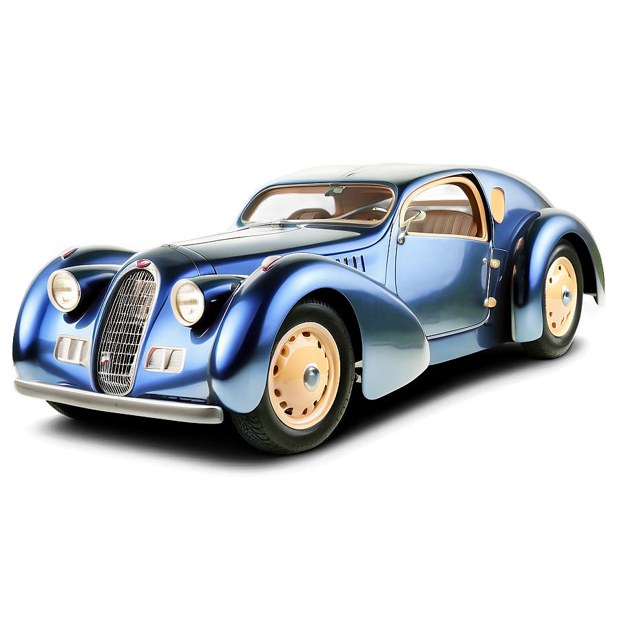 Vintage Bugatti Model Png 05062024 PNG image