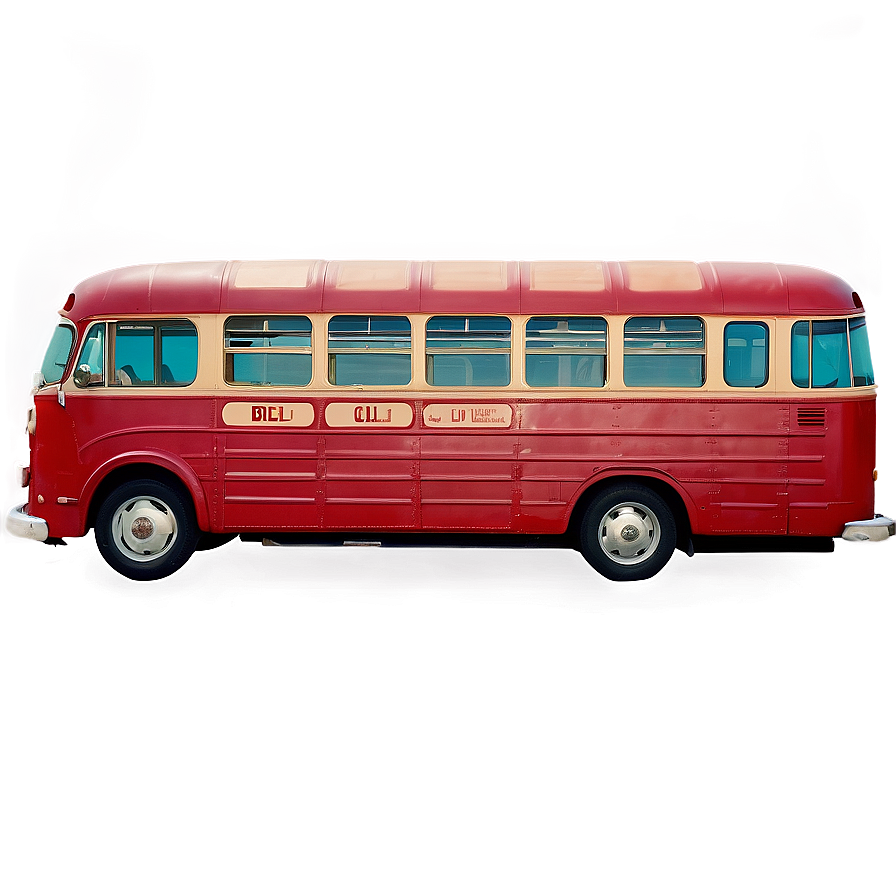 Vintage Bus Png Jtd98 PNG image