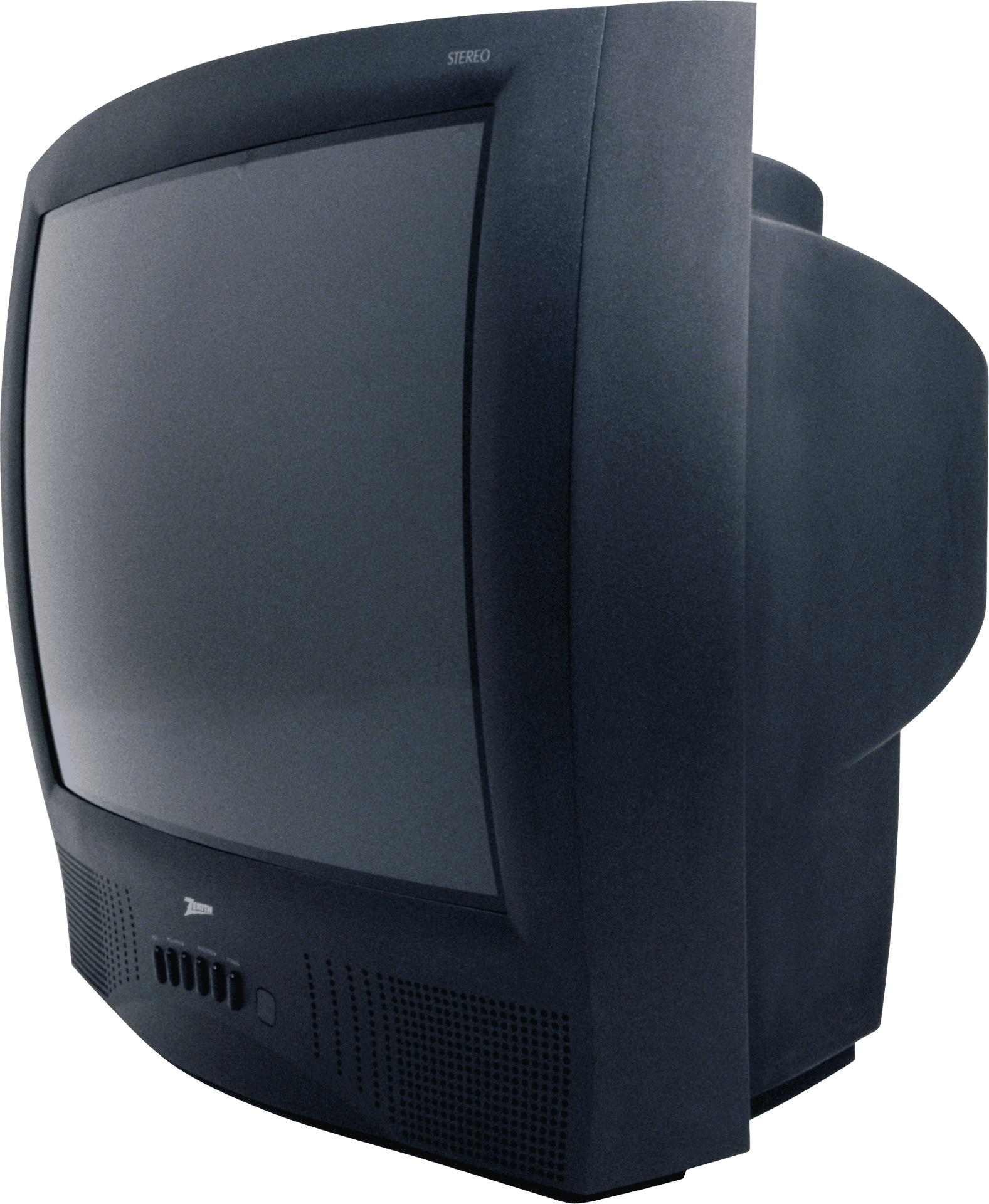 Vintage C R T Television PNG image