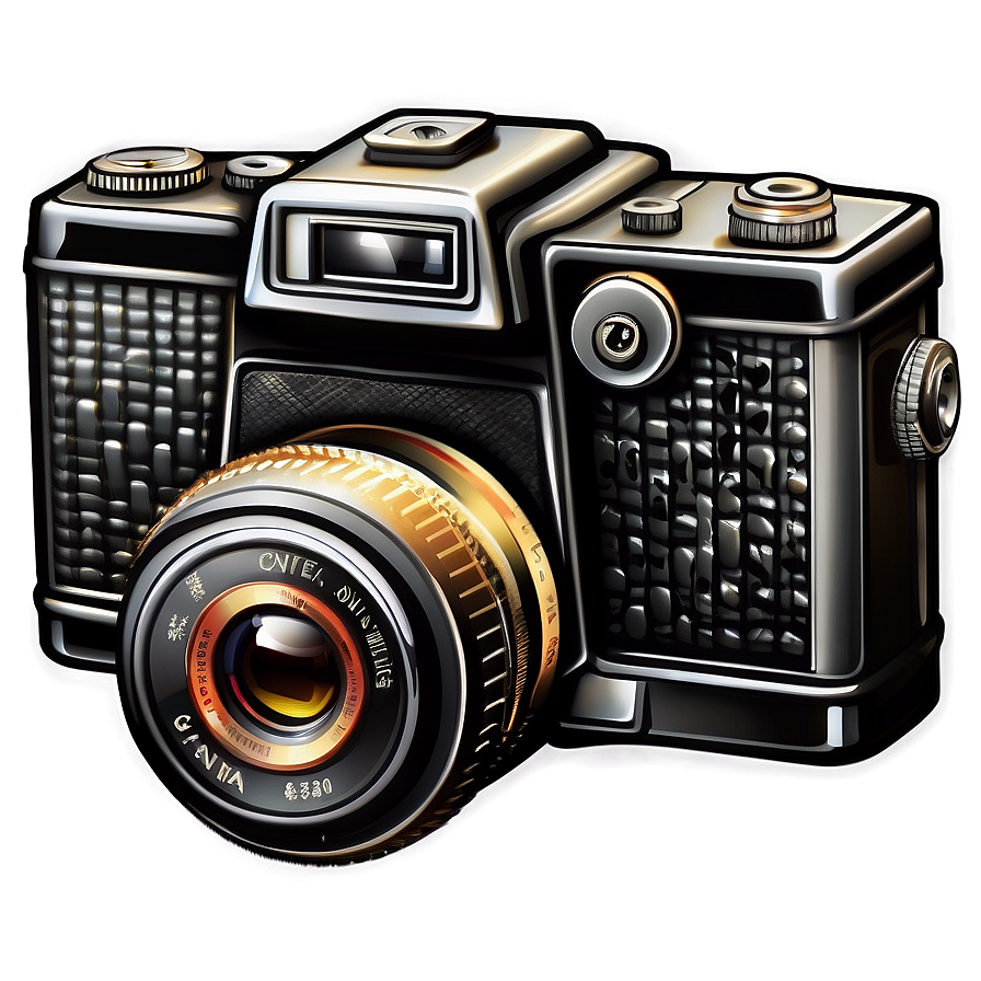 Vintage Camera Clipart Png Qhj PNG image