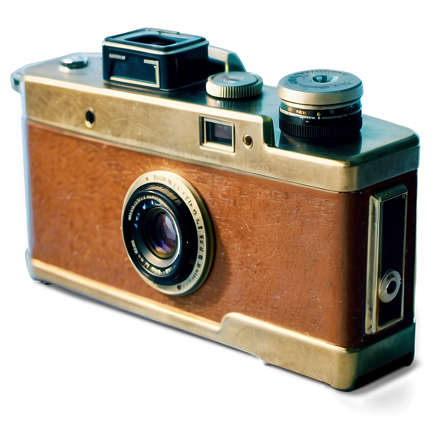 Vintage Camera In Sepia Png 3 PNG image