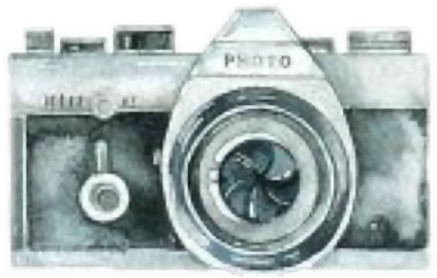 Vintage Camera Sketch Logo PNG image