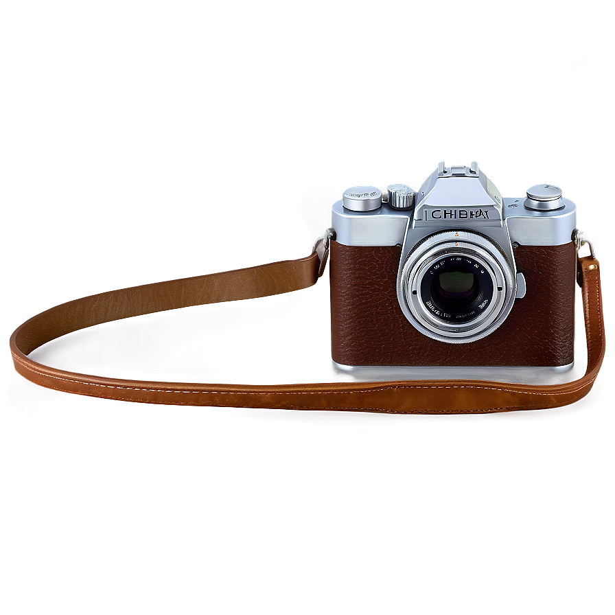 Vintage Camera With Strap Png 15 PNG image