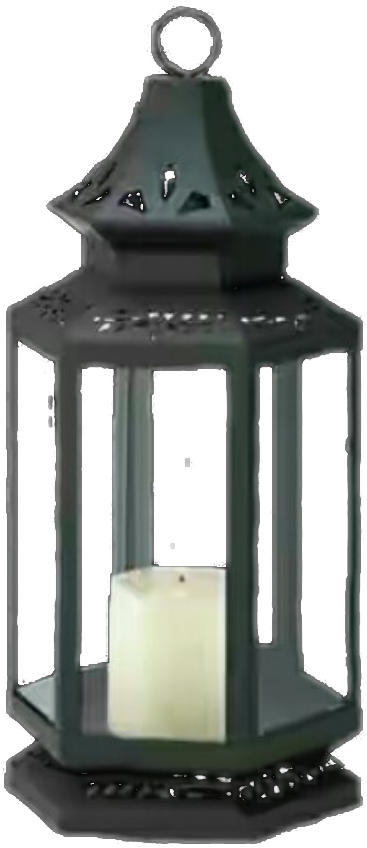 Vintage Candle Lantern PNG image