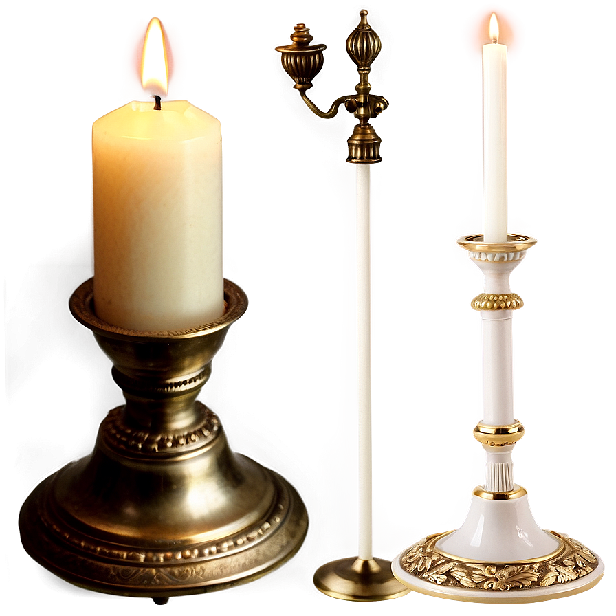 Vintage Candlestick Png 80 PNG image