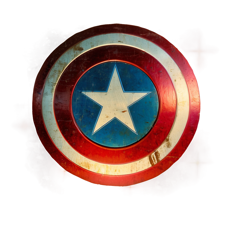 Vintage Captain America Poster Png Drw61 PNG image