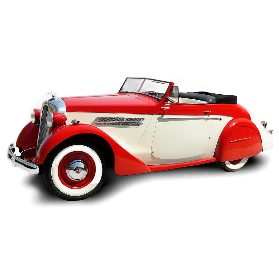 Vintage Car Classic Design Png 06252024 PNG image