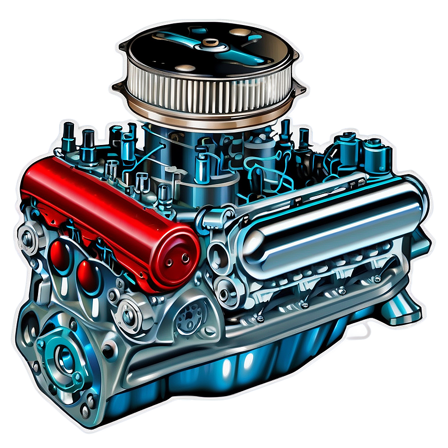 Vintage Car Engine Structure Png Jmd PNG image