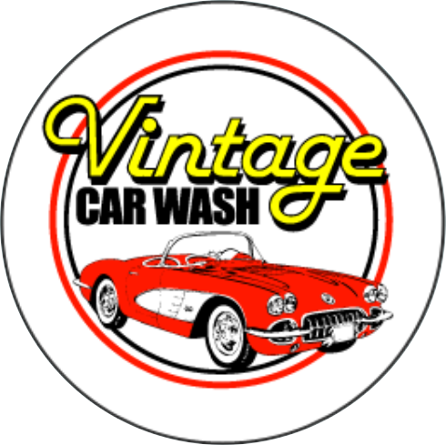 Vintage Car Wash Logo PNG image