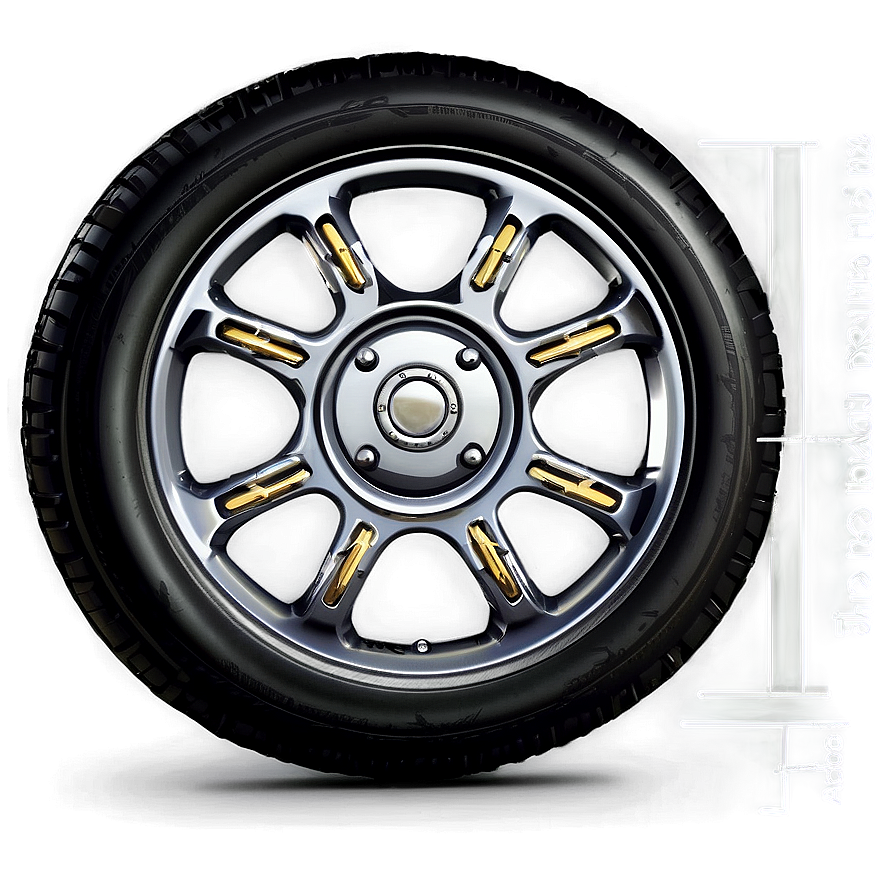 Vintage Car Wheel Png 06122024 PNG image