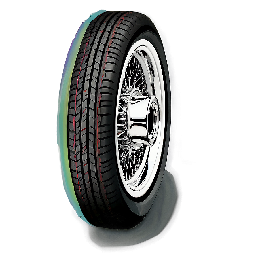 Vintage Car Wheel Png Opy43 PNG image