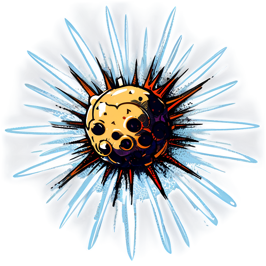 Vintage Cartoon Bomb Explosion Png 06122024 PNG image