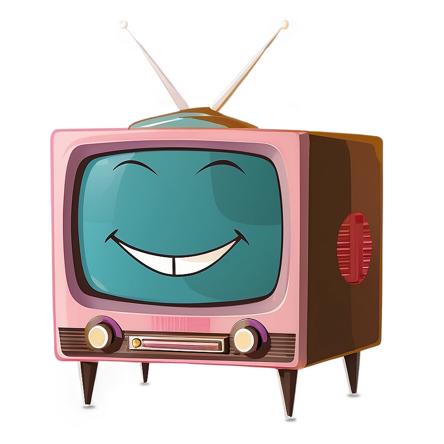 Vintage Cartoon Tv Png 17 PNG image