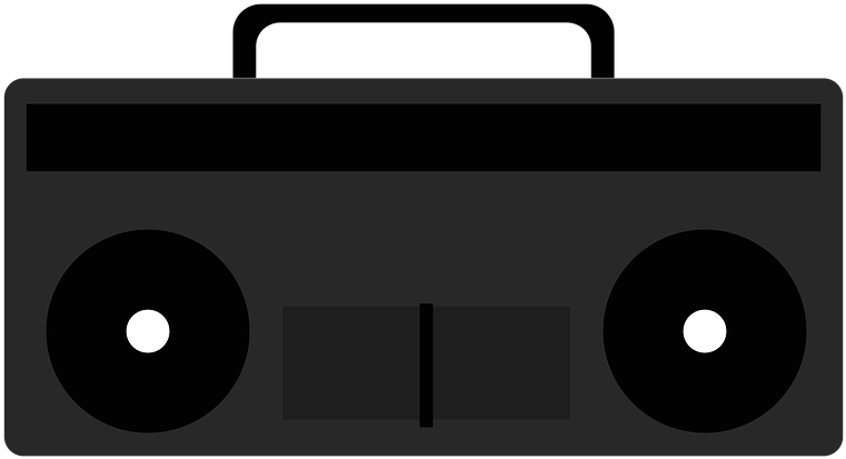 Vintage Cassette Tape Icon PNG image