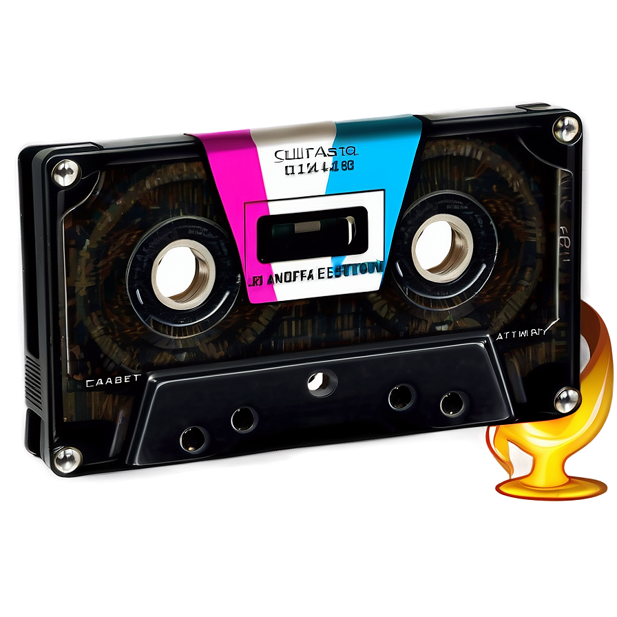 Vintage Cassette Tape Png Sdp80 PNG image