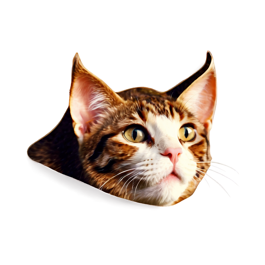 Vintage Cat Ear Png 34 PNG image