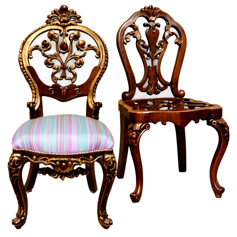 Vintage Chairs Png 06132024 PNG image