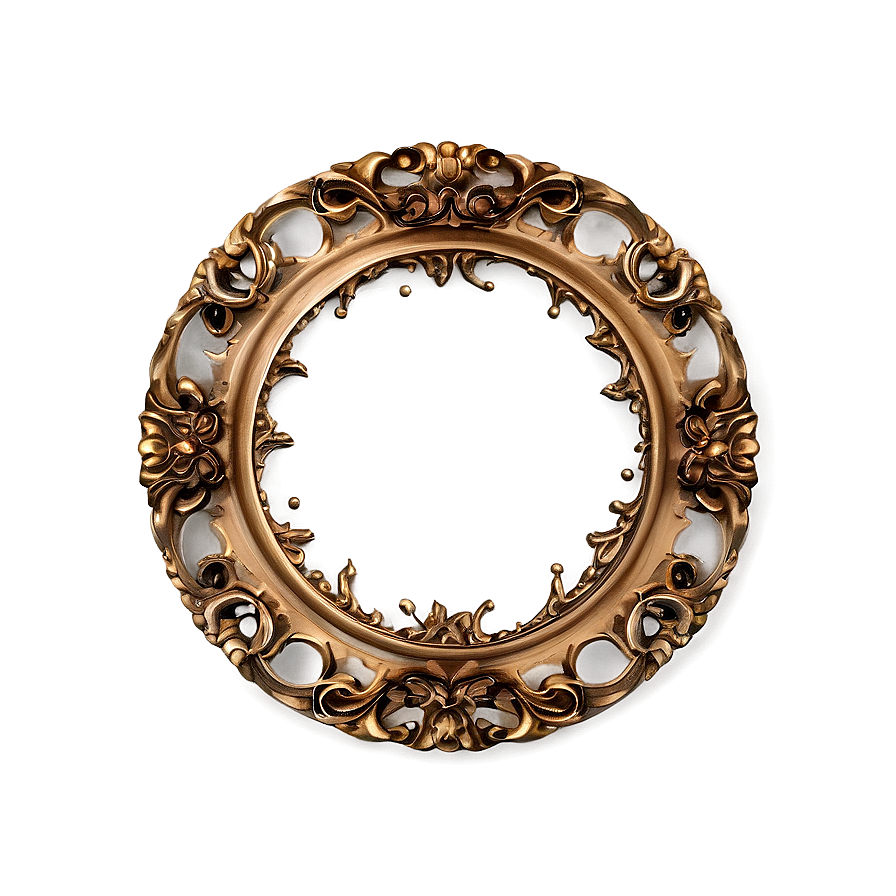 Vintage Circle Frame Png Spl65 PNG image