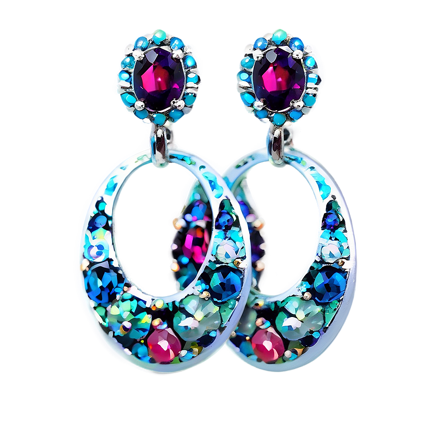 Vintage Clip-on Earring Png 05252024 PNG image