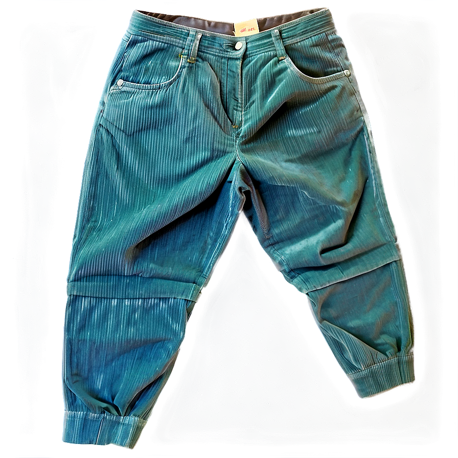 Vintage Corduroy Pants Png 05252024 PNG image